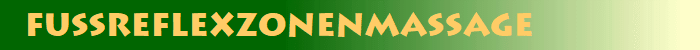 Fu�reflexzonenmassage