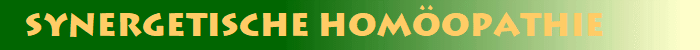 Synergetische Hom�opathie